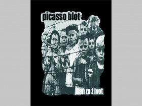 Picasso Blot - Daň za život, chrbtová nášivka veľkosť cca. A4